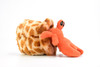 Crab, Hermit Crab, Toy, Ocean, Soft, Plush, Stuffed Crustacean, Model, Replica, Kids, Educational, Gift,    8"    F900 B227