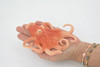 Octopus, Octopuses, Museum Quality, Rubber, Octopodes, Educational, Realistic Hand Painted, Figure, Lifelike Figurine, Replica, Gift,    6"     M040 B637