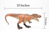 Tyrannosaurus rex, T. Rex, Dinosaur, Museum Quality Plastic Replica   10" BY 5"   M001-B628