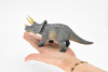 Triceratops Dinosaur, Museum Quality Plastic Replica    8"   M018-B632