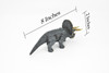 Triceratops Dinosaur, Museum Quality Plastic Replica    8"    M021-B633 