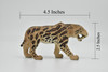 Saber-toothed Cat, Tiger, Smilodon, Realistic Plastic Toy Model Hand Painted