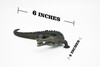 Sarchosuchus Dinosaur, Museum Quality Plastic Replica     6"     M029-B634