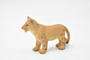 Lion, Cub Standing Museum Quality Plastic Replica  2 3/4"    M064-B641