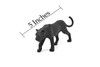 Panther, Realistic Toy Model Plastic Replica Animal, Kids Educational Gift  5" M078 B644