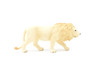 Lion, White,  Museum Quality  Plastic Replica 6"   M085-B605