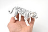 Tiger, White, Realistic Toy Model Plastic Replica Animal, Kids Educational Gift  6"  M092 B606