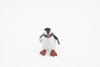 Penguin, Gentoo, Very Nice Plastic Reproduction, Hand Painted    1 3/4"   OK23 B618       