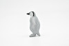 Penguin, Emperor Baby, Chick, Very Nice Rubber Reproduction, Hand Painted     1 3/4"   OK26 B619