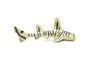 Zebra Bullhead Shark, Very Nice Plastic Replica    3"    F1015 B118