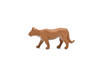 Mountain Lion, Puma, Cougar, Nice Rubber Animal, Educational, Realistic Cat, Hand Painted, Figure, Lifelike Model, Replica, 2 1/2 Inches 
