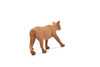 Mountain Lion, Puma, Cougar, Nice Rubber Animal, Educational, Realistic Cat, Hand Painted, Figure, Lifelike Model, Replica, Gift,   2 1/2 Inches   F1513 B103