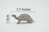 Tortoise, Galapagos Islands, Turtle, Plastic Reptile, Educational, Realistic, Hand Painted, Figure, Lifelike Model, Figurine, Replica, Gift,    2 1/2" 
