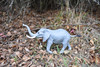 Elephant, African Realistic Small Toy Model Plastic Replica Animal, Kids Educational Gift  7"  F160 B24