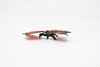 Butterfly, Red, flexible, Very Nice Rubber Reproduction   2"     F1654 B74