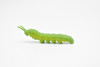 Caterpillar, Green, Realistic Figure, Model, Replica, Kids Educational Gift   2 1/4"    F1664 B74