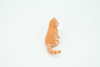 House Cat,  Orange Tabby, Marmalade Cat, Rubber, Hand Painted, Realistic, Figure, Model, Replica, Toy, Kids, Educational, Gift,    2"   F1667 B63