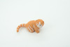 House Cat,  Orange Tabby, Marmalade Cat, Rubber, Hand Painted, Realistic, Figure, Model, Replica, Toy, Kids, Educational, Gift,    2"   F1667 B63