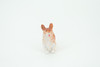 Welsh Corgi, Cardigan, Rubber Dog, Hand Painted, Realistic, Figure, Model, Replica, Toy, Kids, Educational, Gift,    2"     F1676 B63