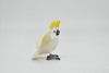 Cockatoo, Parrot, Very Nice Plastic Reproduction    3"   - F1690 B70