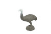 Emu, Australian emu, Flightless Australian Bird, Very Nice Rubber Design, Educational Figure, Lifelike, Diorama Model, Replica, Toy, Kids,  2 3/4  Inches.