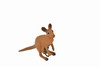 Kangaroo with Baby, Joey, Australian outback Marsupial, Very Nice Rubber Design, Educational Figure, Lifelike, Diorama Model, Toy, Kids,  2 1/2 Inches.