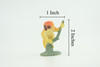 Golden Lion Tamarin, Golden Marmoset, Rubber Primate, Animal, Educational, Realistic Figure, Lifelike, Model, Toys, Gift, 2 inches tall. F1775 B129