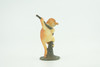 Proboscis Monkey, Long-nosed monkey, Rubber Primate, Animal, Educational, Realistic Figure, Lifelike, Model, Toys, Gift,     2 Inches.    F1778 B129