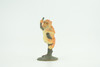 Proboscis Monkey, Long-nosed monkey, Rubber Primate, Animal, Educational, Realistic Figure, Lifelike, Model, Toys, Gift,     2 Inches.    F1778 B129
