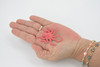 Octopus,  Octopuses, Rubber Octopodes, Saltwater, Realistic, Rubber, Design, Educational, Hand Painted, Figure, Lifelike, Model, Replica, Gift    2 1/2 "      F1792 B145
