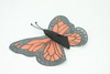 Monarch Butterfly Finger Puppet, Very Nice Plush Butterfly, Stuffed Insect, Educational, Realistic, Lifelike Model, Gift,   7"   F1804 B75