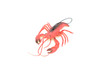 Lobster, Crayfish, Crawdad Design, Red, Rubber Crustaceans, Educational, Figure, Lifelike, Model, Replica, Gift,     7"       F1947 B173