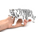 Tiger, Siberian, White, Museum Quality Plastic Replica  10 inches  -  F1999 B357