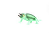 Chameleon, Three-Horned, Plastic Toy Lizard, Kids Gift, Realistic Figure, Educational Model, Replica, Gift,       7"      F2038 B187