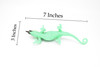 Chameleon, Three-Horned, Plastic Toy Lizard, Kids Gift, Realistic Figure, Educational Model, Replica, Gift,       7"      F2038 B187