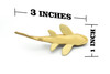 Horn Shark, Bullhead Shark,  Very Nice Plastic Replica   3"   -  F228 B76