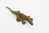 Komodo Dragon, Brown, Lizard, Very Nice Rubber Reptile, Educational, Hand Painted, Realistic, Replica, Toys, Kids, Gift,    5 Inches.    F3127 B225