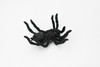 Spider, Black, Tarantula, Plastic Toy Insect, Kids Gift, Realistic Figure, Educational Model, Replica, Gift,      2 1/2"    F3128 B225