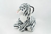 Tiger, White, Stuffed Animal, Educational, Plush Realistic Figure, Lifelike Model, Replica, Gift,    20"    F3266 B391