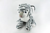 Tiger, White, Stuffed Animal, Educational, Plush Realistic Figure, Lifelike Model, Replica, Gift,    20"    F3266 B391