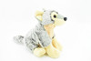 Wolf, Timber, Gray, Stuffed Animal, Educational, Plush Realistic Figure, Lifelike Model, Replica, Gift,     10"   F3277 BB102