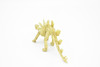 Stegosaurus Dinosaur, Skeleton, Very Nice Plastic Replica    6"    -     F3284 B61