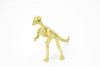 Micropachycephalosaurus Dinosaur, Skeleton, Very Nice Plastic Replica 5"   F3293 B66