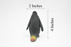 Penguin, Emperor, Squeezable Squeaky, Very Nice Rubber Reproduction   4"    F3411 B325