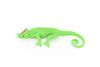 Chameleon, Rubber Toy Lizard, Realistic Figure, Model, Replica, Kids, Educational, Gift,     3"    F3465 B360