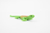 Gecko, Green with Red Spots, Lizard, Reptile, Soft Rubber Toy, Realistic, Rainforest, Figure, Model, Replica, Kids, Educational, Gift    3"   F3468 B360    