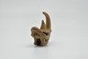 Woolly Rhino Skull, Rhinoceros,  Fossil, Realistic Model Toy  1  1/2" F3132 B224