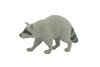 Raccoon, Very Nice Rubber Animal, Educational, Hand Painted, Realistic Figure, Lifelike Model, Figurine, Toy, Kids, Gift, 2 1/2 Inches. F3526 B138
