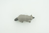 Raccoon, Very Nice Rubber Animal, Educational, Hand Painted, Realistic Figure, Lifelike Model, Figurine, Toy, Kids,  Gift,    2 1/2 Inches.   F3526 B138