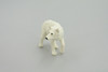 Arctic Wolf, Very Nice Rubber Animal, Educational, Hand Painted, Realistic Figure, Lifelike Wolf, Toy, Kids,  Gift,      2 1/8 Inches.     F3527 B138